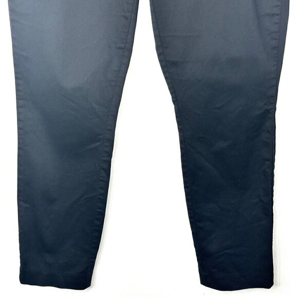 H&M Women Pants Casual Office Pull On Elastic Waist Stretch Black Size 10 - Picture 4 of 9